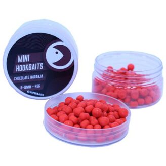 Wafter Super Baits Mini Dumbells Chocolate Naranja 6-7mm 45gr