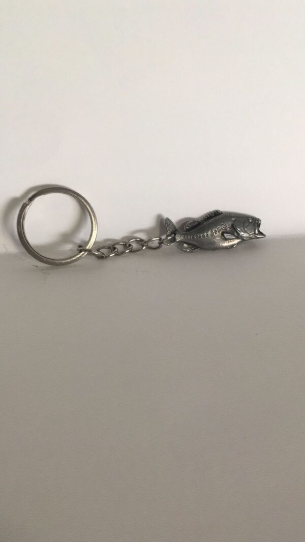 Llavero 3D Black Black Bass