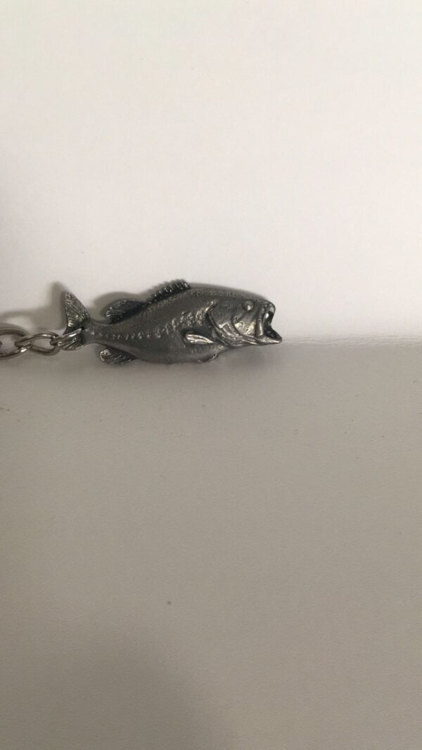 Llavero 3D Black Black Bass