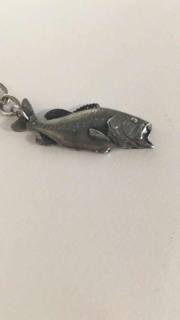 Llavero 3D Black Black Bass