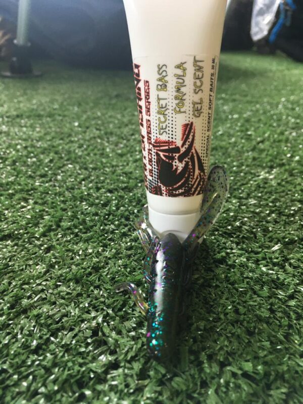 Baits Fishing Secret Bass Formula Gel Scent-Esencia de cangrejo