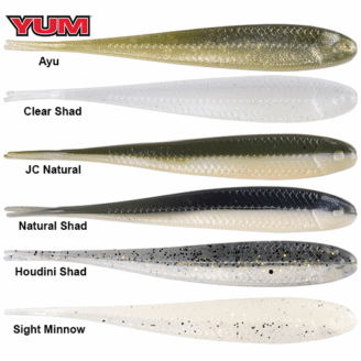 Vinilo Yum FF Sonar Minnow Houdini Shad
