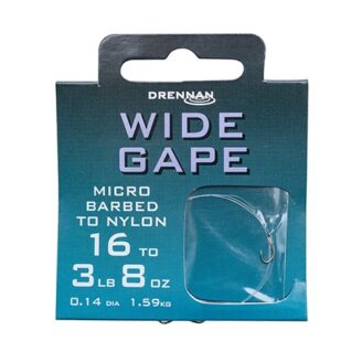 Wide Gape Anzuelos Drennan 16