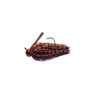 Tungsten Resin Football Jig 1/4 Brown/Purple