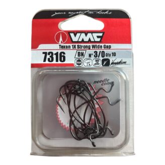 Anzuelos VMC Texan 1X Strong Wide Gap 7316 3/0