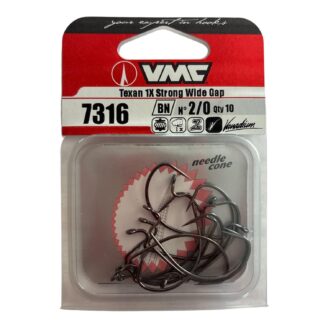 Anzuelos VMC Texan 1X Strong Wide Gap 7316 2/0