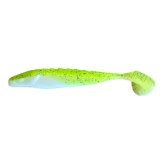 Missile Baits Shockwave 4.25" Chartreuse White Allbaits Edition