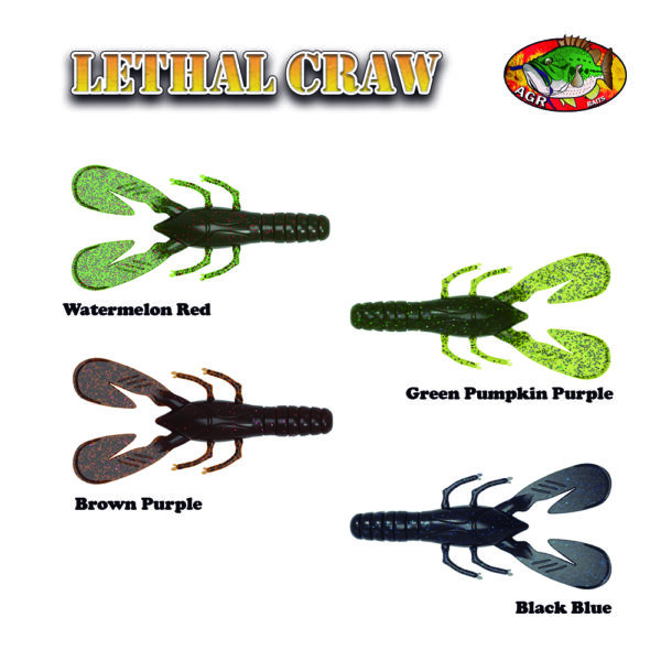 AGR Cangrejo Lethal Craw Green Pumpkin Purple