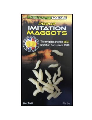 Enterprise Pop Up Imitation Maggots 20 pz Blanco