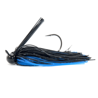 Tungsten Resin Football Jig 1/4 Black/Blue