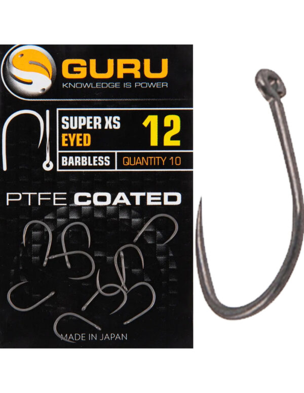 Guru Super XS Size 14 (Barbless/Eyed)