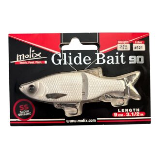 Señuelo Molix Glide Bait 90 SS Mat White
