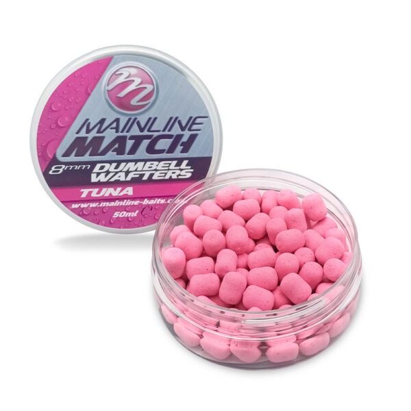 Mainline Match Dumbell Wafters Tuna 6 mm Rosa