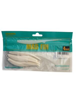 Madness Mad Fin 4" White