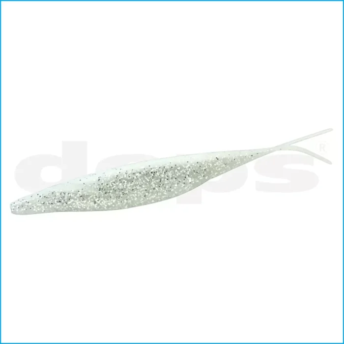 SAKAMATA-SHAD-31-WHITE-CLEARSILVER-FLAKE-quinvaco