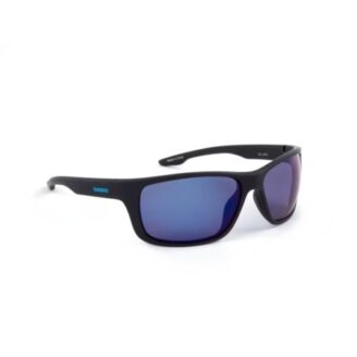 Shimano Gafas negro mate y azul espejo