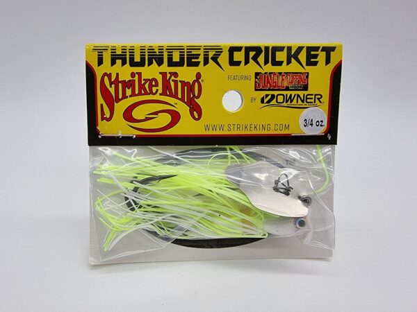 Strike King Thunder Cricket Chartreuse White