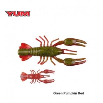 YUM Ned Craw Green Pumpking Red 2"