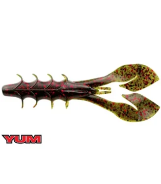 YUM Spine Craw 3.75" Watermelon Red