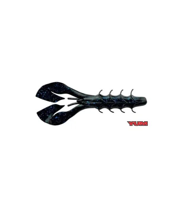 YUM Spine Craw 3.75″ Black Blue