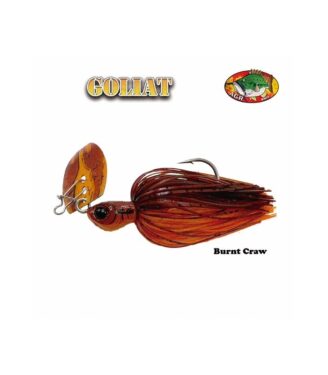 AGR BAITS Chatterbait Goliat 3/8oz Burnt Craw