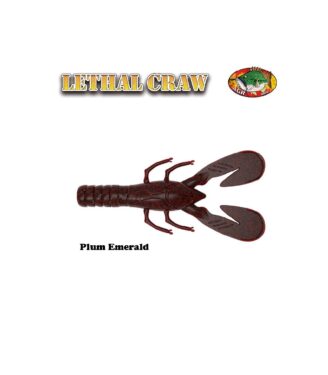 Lethal Craw Plum Emerald - AGR BAITS