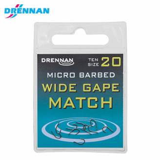 Anzuelo Drennan Wide Gape Match nº18