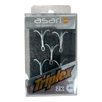 Anzuelos Triples Asari Size 4 2x