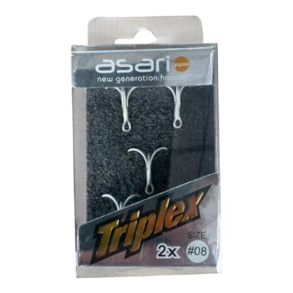 Anzuelos Triples Asari Size 8 2x
