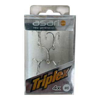 Anzuelos Triples Asari Size 6 4x