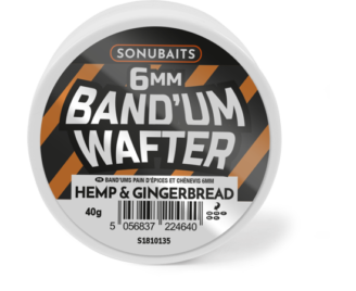 Sonubaits Band´Um Wafter 6 mm Cañamo y Pan de Jengibre