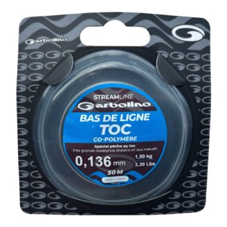 Hilo Garbolino Streamline Bas de Ligne Co-Polymère 0,136 mm