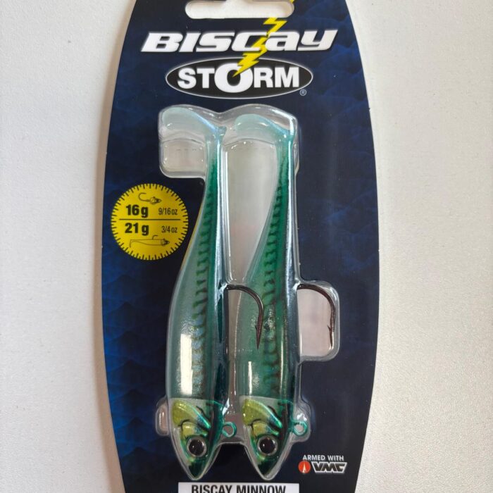 biscay minnow green mackrel 21 gr quinvaco