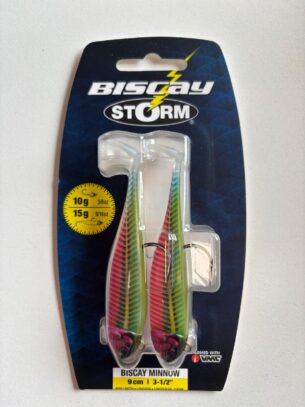 Señuelo Storm Biscay Minnow 9cm – 15g Spooky Sandeel
