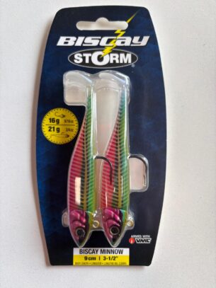 Señuelo Storm Biscay Minnow 9cm – 21g Spooky Sandeel