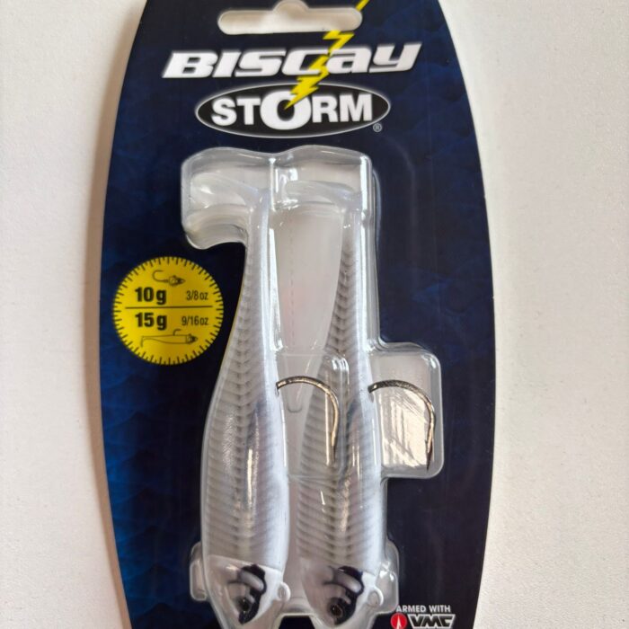 biscay minnow white pearl sandeel 15 gr quinvaco