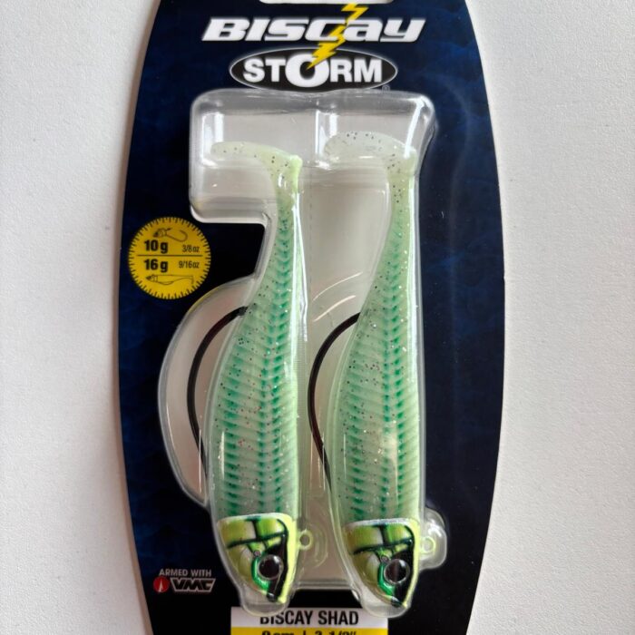 biscay shad 16g Glow Sandeel quinvaco