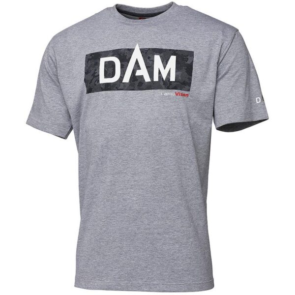 Camiseta De Manga Corta Dam Camo Vision – Gris