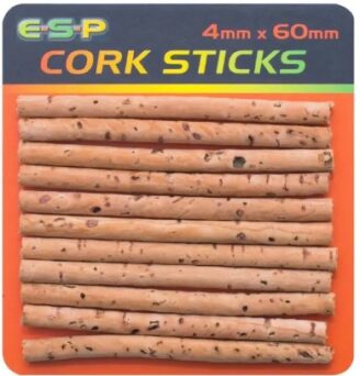 Palos de corcho ESP (cork sticks) 4mm x 60mm