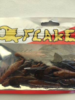 Cangrejos de vinilos Flake Marrón