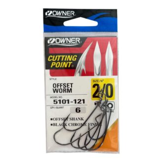Owner Offset Worm 2/0