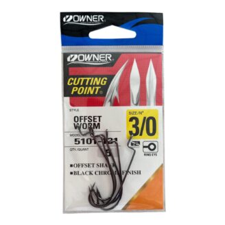 Anzuelo Offset Worm Owner 3/0 5101