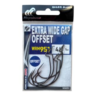 Anzuelos Hayabusa Extra Wide Gap Offset WRM951 4/0