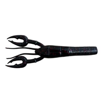 Fat Baby Craw Flotante Black W/SM Red Flk