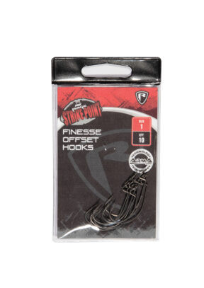 Anzuelos Fox Rage Finesse Offset Hooks Size 1