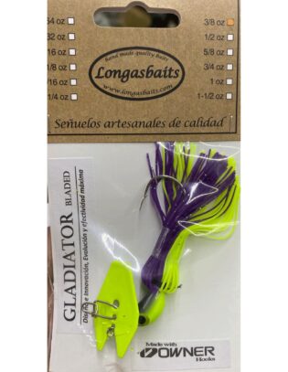 Gladiator 3/8 oz Color Table Rock Shad