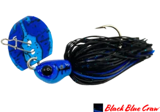 AGR BAITS Chatterbait Goliat 3/8oz Black Blue Craw