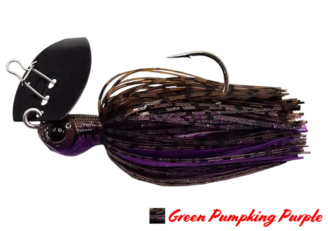 AGR BAITS Chatterbait Goliat 3/8oz Green Pumpkin Purple