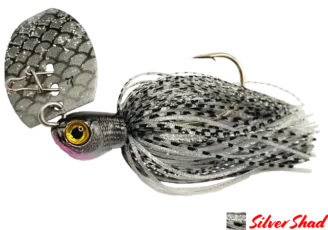 AGR BAITS Chatterbait Goliat 3/8oz Shilver Shad