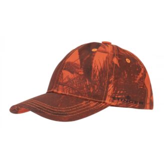 Gorra de Caza Camo Naranja Stinger